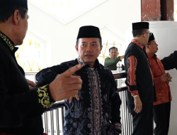 TIBA DI JAMBI, GUBERNUR AL HARIS LANGSUNG TINJAU PEMBANGUNAN ISLAMIC CENTER
