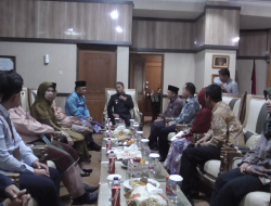 WABUP MUARO JAMBI JUN MAHIR SAMBUT HANGAT KUNJUNGAN KEPALA BPK RI PERWAKILAN JAMBI