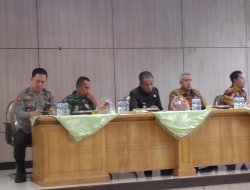 RAKOR KARHUTLA, PEMKAB MUARO JAMBI SIAP KOLABORASI HADAPI KARHUTLA