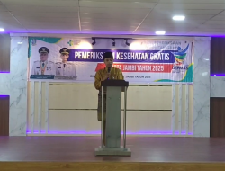 PEMERIKSAAN KESEHATAN GRATIS, KOMITMEN PEMKOT JAMBI TINGKATKAN KESEHATAN WARGA