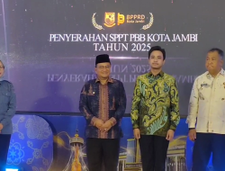 MALAM ANUGRAH PAJAK, PEMKOT JAMBI APREASIASI PARA WAJIB PAJAK