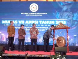 HADIRI MUNAS APPSI, GUBERNUR AL HARIS SERAHKAN KEPEMIMPINAN APPSI KEPADA RUDY MAS’UD DI MUNAS VII 2025