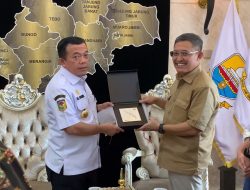 GUBERNUR AL HARIS TERIMA AUDIENSI HUTAMA KARYA BAHAS OPERASIONAL TOL