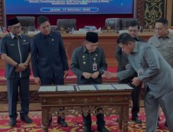 GUBERNUR AL HARIS HADIRI PENANDATANGANAN NOTA KESEPAKATAN KUA-PPAS 2026 PROVINSI JAMBI