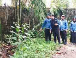 Walikota Diza Turun Lokasi, Janji Percepat Pembangunan Kolam Retensi di Pal Lima