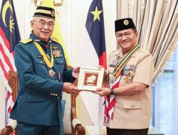 Wali Kota Maulana Dianugerahi Penghargaan Internasional di Bidang Pramuka