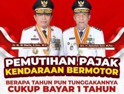 Semarak Kemerdekaan RI, Pemprov Jambi Berikan Relaksasi Pajak Kendaraan Bermotor